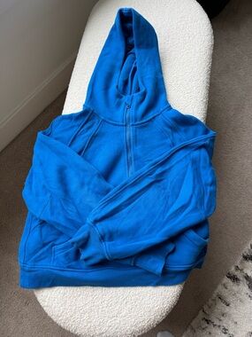 CRZ YOGA Bright Blue Pullover Hoodie